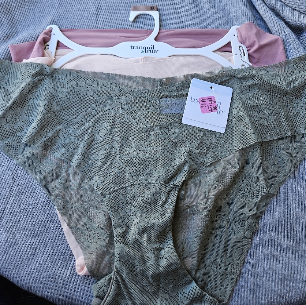 New 3pk Cheeky Womens 3x underwear